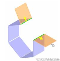 SolidWorks鈑金設(shè)計(一)——基體法蘭、邊線法蘭與斜接法蘭solidworks simulation分析案例圖片26