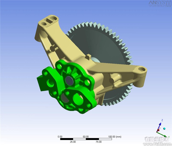 ANSYS WORKBENCH 結(jié)構(gòu)分析實(shí)例