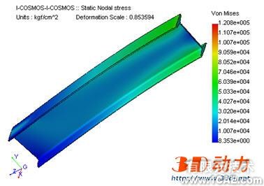 Cosmosworks焊接工藝分析solidworks simulation分析圖片1