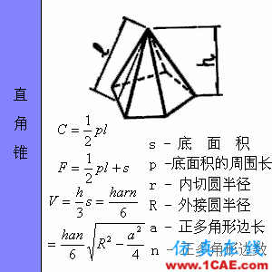 快接收，工程常用的各種圖形計(jì)算公式都在這了！AutoCAD培訓(xùn)教程圖片43