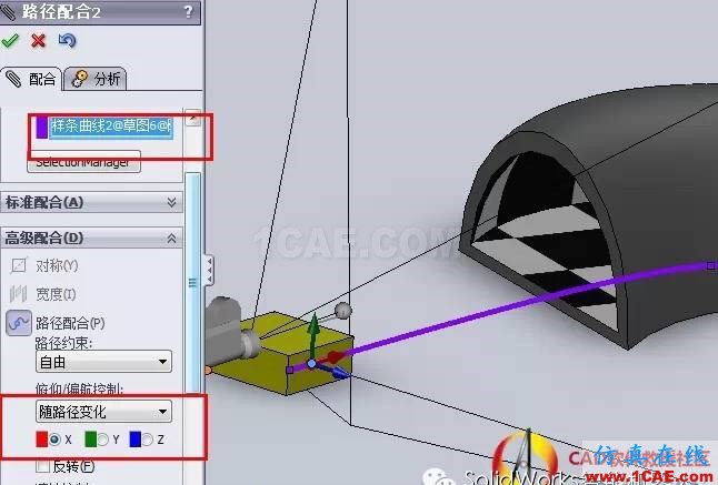 SolidWorks相機(jī)動畫制作教程solidworks simulation技術(shù)圖片2