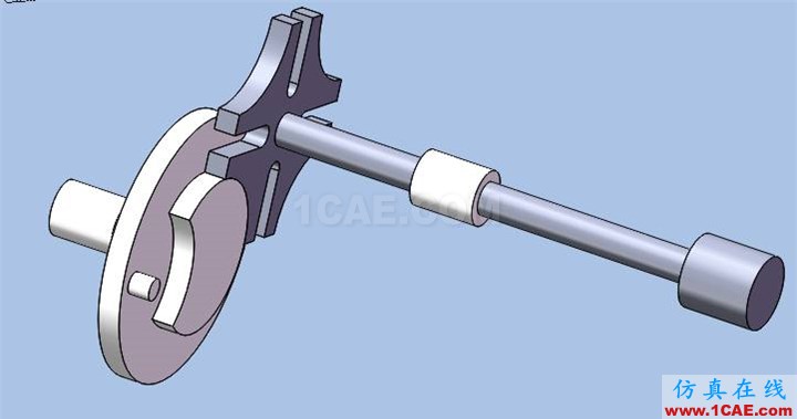 Solidworks電影抓片機構(gòu)仿真solidworks simulation應(yīng)用技術(shù)圖片6