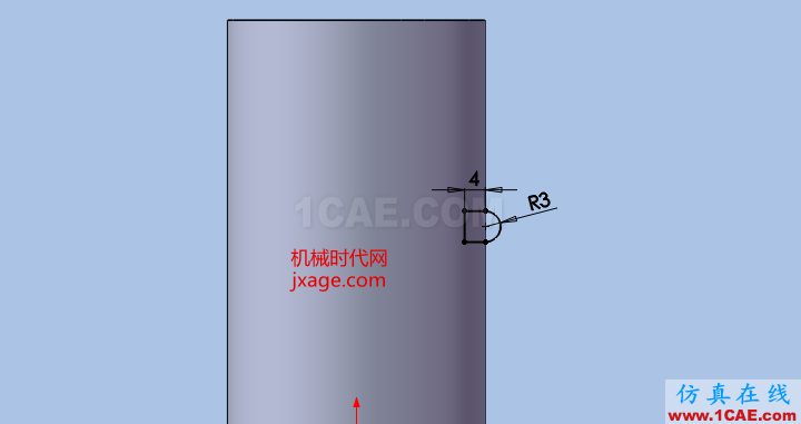 solidworks如何使用投影曲線？solidworks simulation技術(shù)圖片16