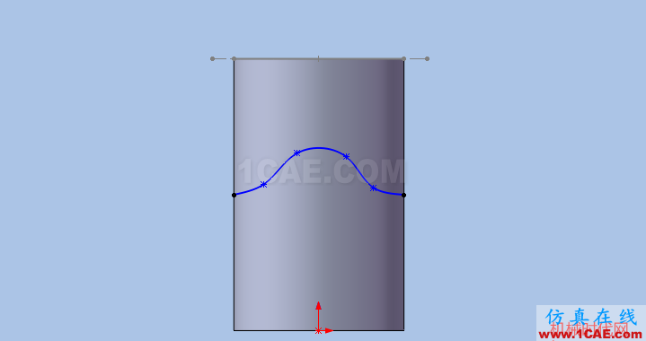 solidworks如何使用投影曲線？solidworks仿真分析圖片11