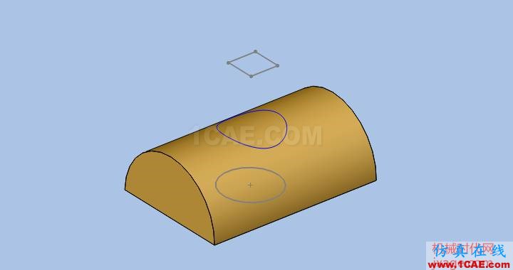 solidworks如何使用投影曲線？solidworks simulation應(yīng)用技術(shù)圖片3