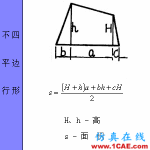 快接收，工程常用的各種圖形計(jì)算公式都在這了！AutoCAD分析圖片15