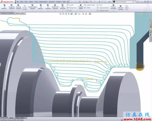 Mastercam X9 for Solidworks【視頻】solidworks simulation分析圖片17