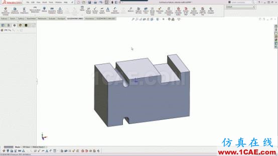 SolidWorks MBD:符合ASME Y14.5-2009標準的連續(xù)特征公差標注solidworks simulation分析圖片7