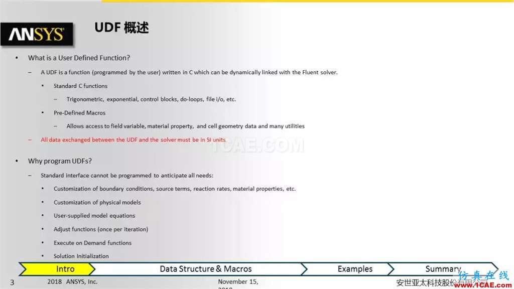 ANSYS Fluent UDF 功能概述fluent分析案例圖片3