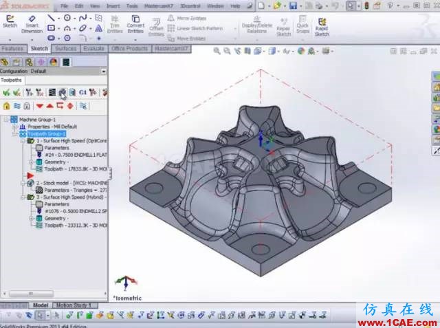 Mastercam X9 for Solidworks【視頻】solidworks simulation應用技術圖片12