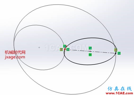 SolidWorks如何通過掃描創(chuàng)建太極圖？solidworks simulation學習資料圖片4