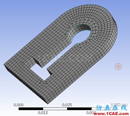 ansys workbench中Meshing建立virtual topology的作用ansys培訓(xùn)的效果圖片8