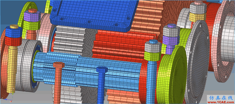 Hypermesh、Ansys 、CFD等優(yōu)質(zhì)網(wǎng)格劃分服務(也可提供專項培訓)ansys分析圖片9