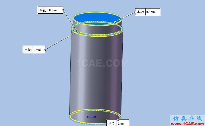 SolidWorks 快速建模教程 1- 杯子solidworks simulation分析圖片5