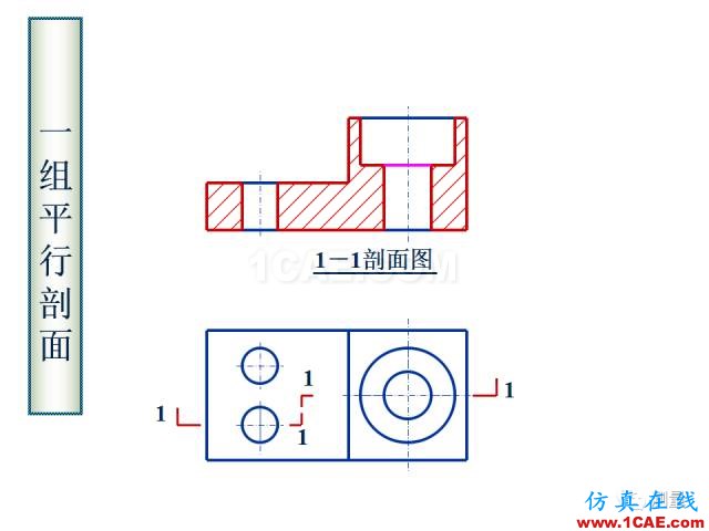 剖面圖與斷面圖的圖樣畫法基礎(chǔ)教程【AutoCAD教程】AutoCAD學習資料圖片24