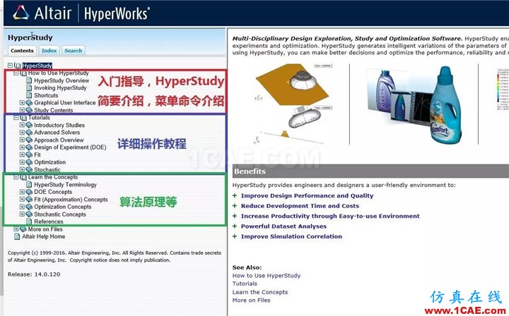 如何使用HyperWorks幫助文檔？使用方法介紹hypermesh分析圖片6