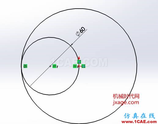 SolidWorks如何通過掃描創(chuàng)建太極圖？solidworks仿真分析圖片2