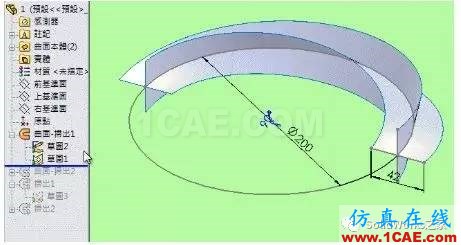 莫比烏斯轉(zhuǎn)環(huán)_組件動畫solidworks simulation應用技術(shù)圖片2