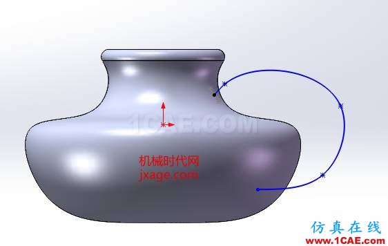 solidworks如何使用放樣特征？solidworks simulation培訓(xùn)教程圖片8