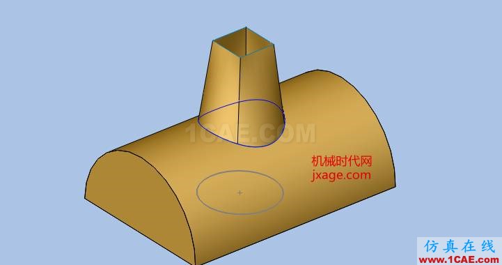 solidworks如何使用投影曲線？solidworks simulation技術(shù)圖片5