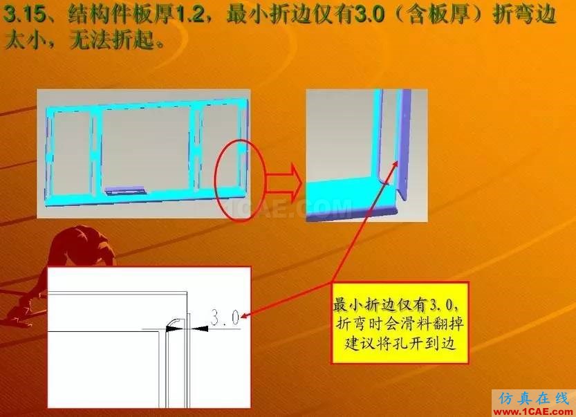 鈑金設(shè)計(jì)無(wú)法折彎的案例分析 圖文solidworks simulation應(yīng)用技術(shù)圖片15