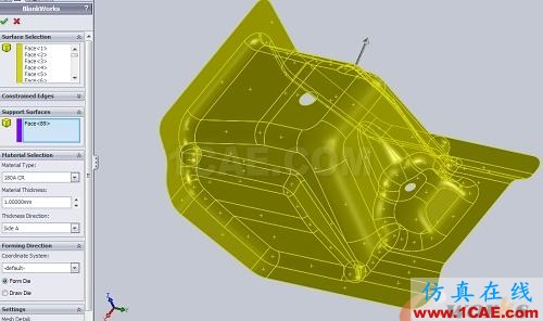 [轉(zhuǎn)載]SOLIDWORKS鈑金展開插件blankworks V4.0帶CRACKsolidworks simulation學習資料圖片16