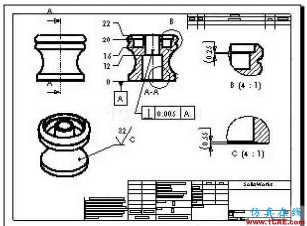 使用SOLIDWORKS創(chuàng)建工程圖-上solidworks simulation分析圖片14