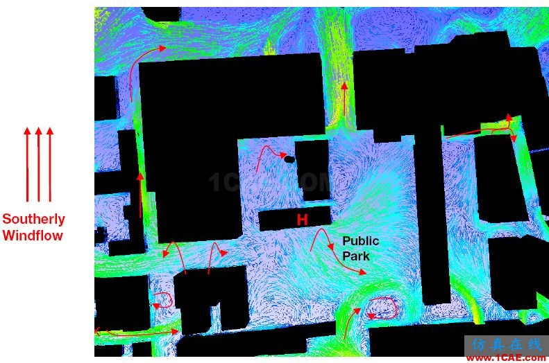 專題 | 環(huán)境與氣象的CFD解決方案fluent結(jié)果圖片6