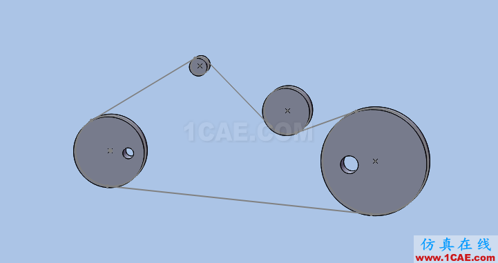 solidworks如何使用布局草圖創(chuàng)建皮帶仿真？solidworks simulation應(yīng)用技術(shù)圖片10